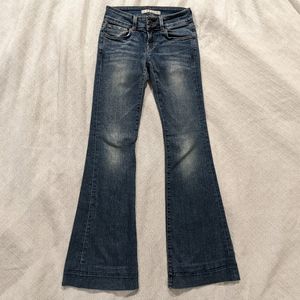 J Brand "Lovestory" Low Rise Flare Jeans - Y2K